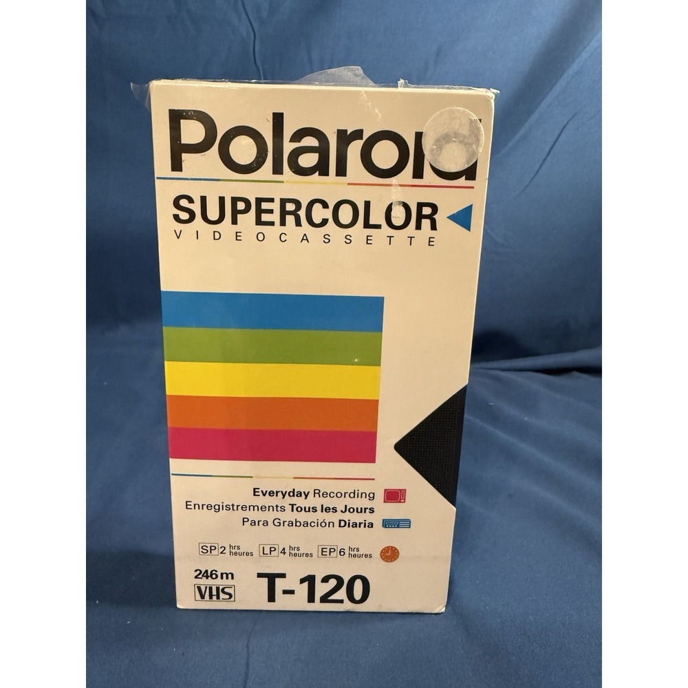Polaroid‎ Supercolor Videocassette vhs New